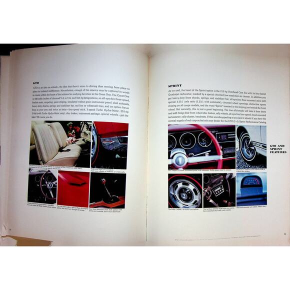 Orig 1967 Pontiac Line Up Brochure GTO 2-2 Le Mans Tempest Grand Prix Bonneville - Picture 14 of 16
